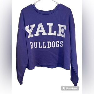 YALE Bulldogs University Sweatshirt Size Large
